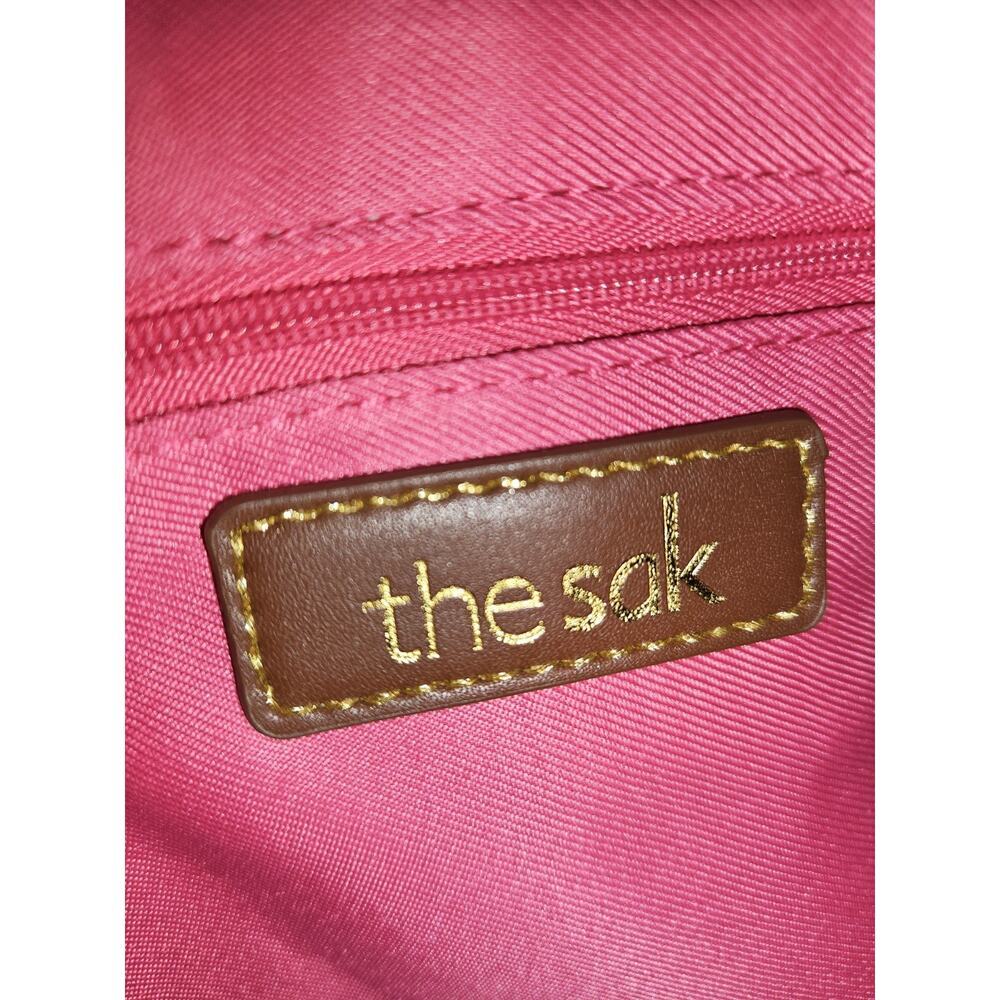 NWOT! The SAK Embossed Tote Bag Blue 17x13x4.5 - Picture 12 of 12